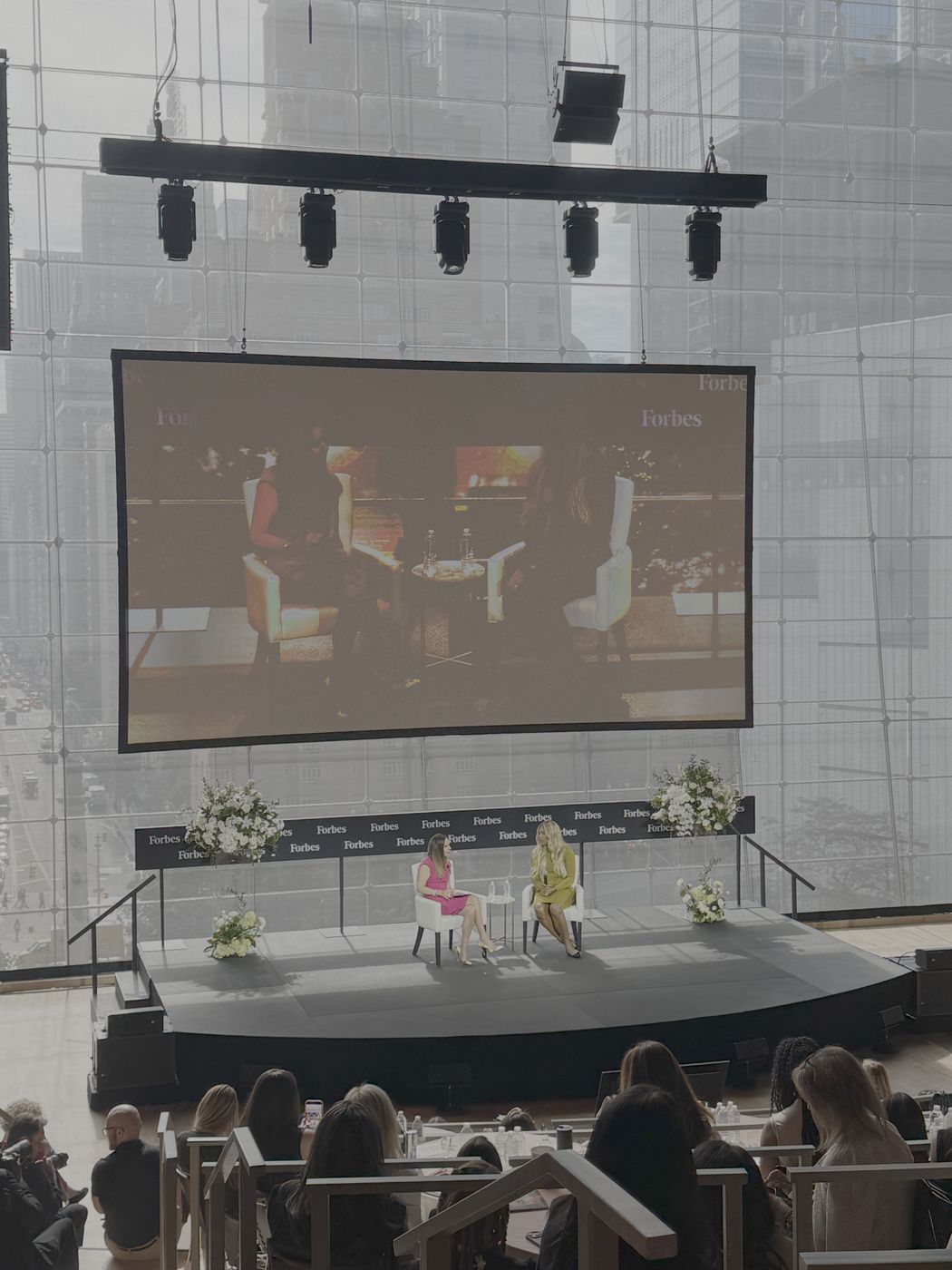 A conversation on the Power Women's Summit  (hello Serena Williams!)